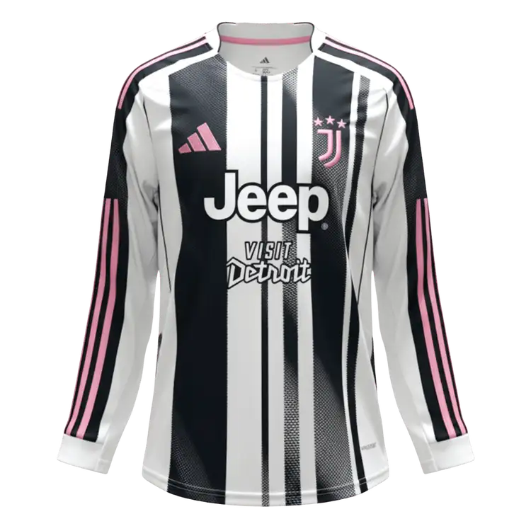Juventus Langarm Trikot Heim 2025/26
