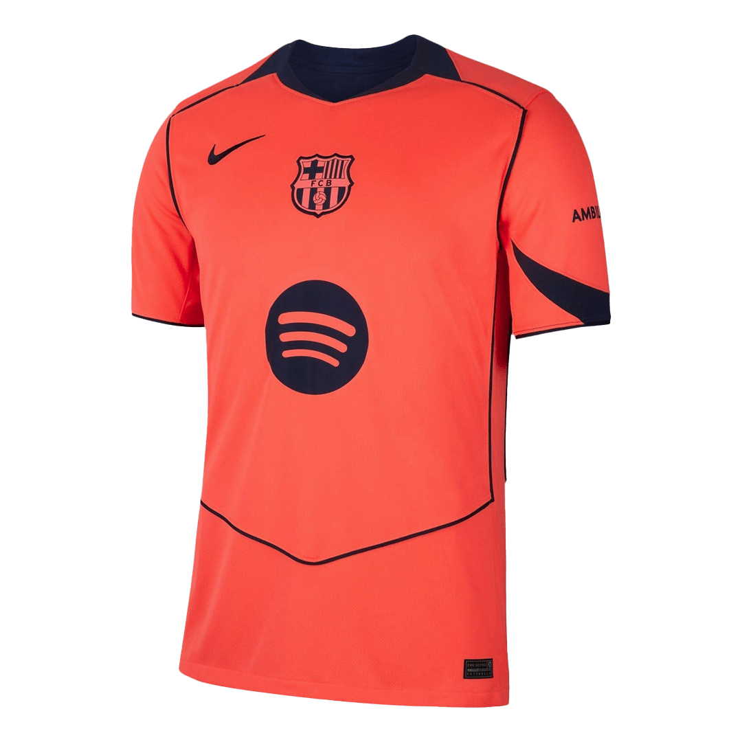 Barcelona Trikot Drittes Auswärts 2025/26 UCL F.DE JONG #21