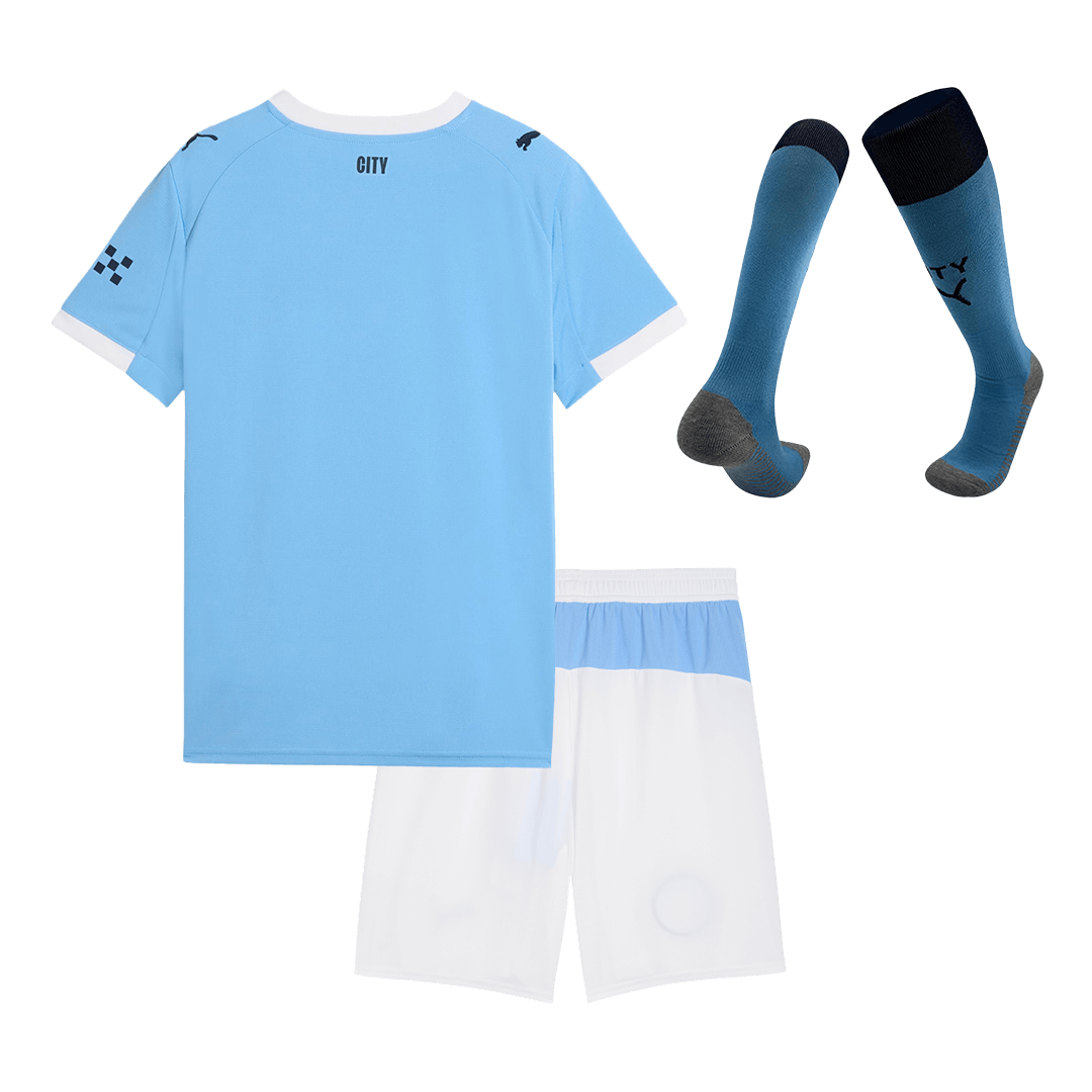 Manchester City Kinder Trikot Komplett-Set Heim 2025/26
