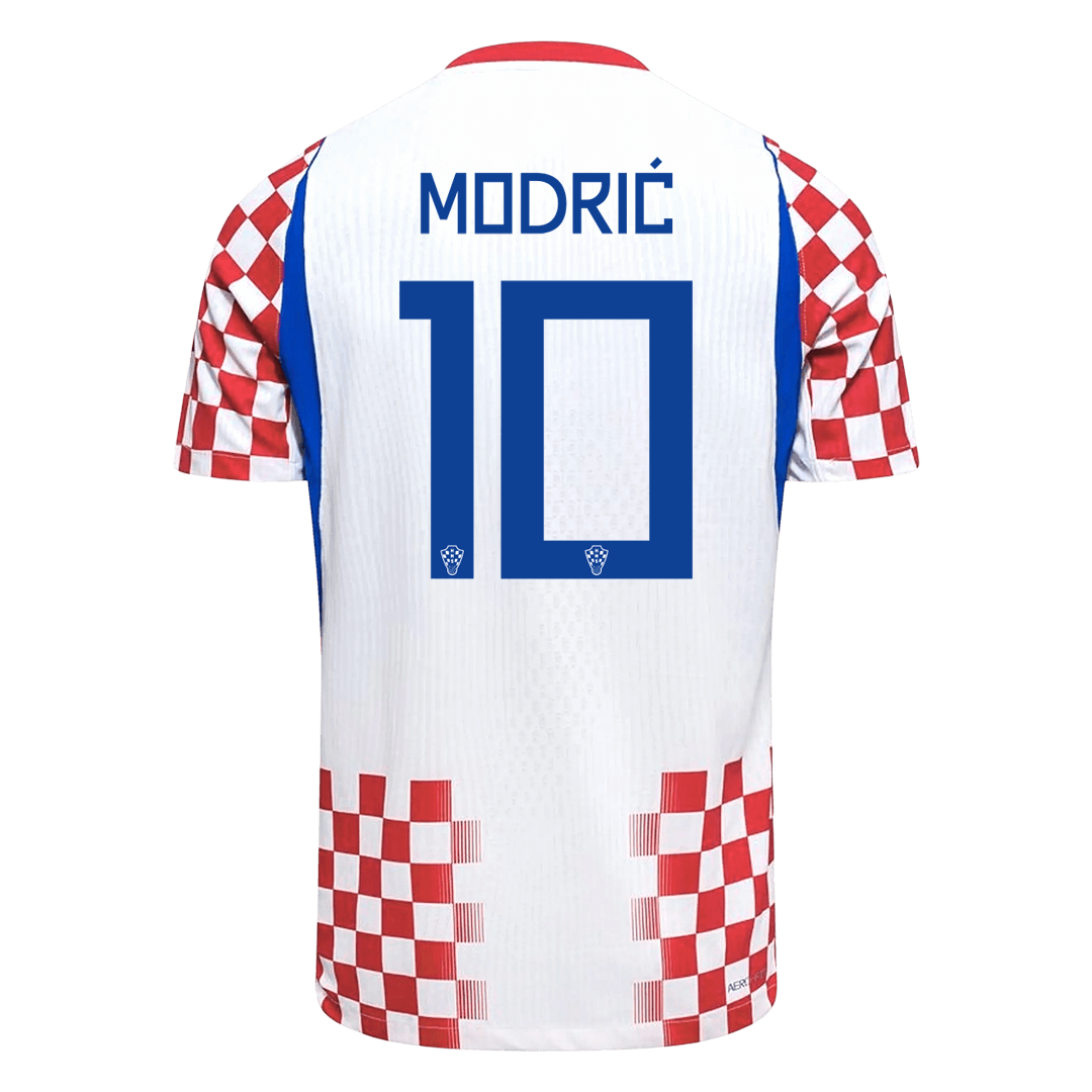 Croatia World Cup Player Version Trikot Heim 2026 MODRIĆ #10 Slim Fit