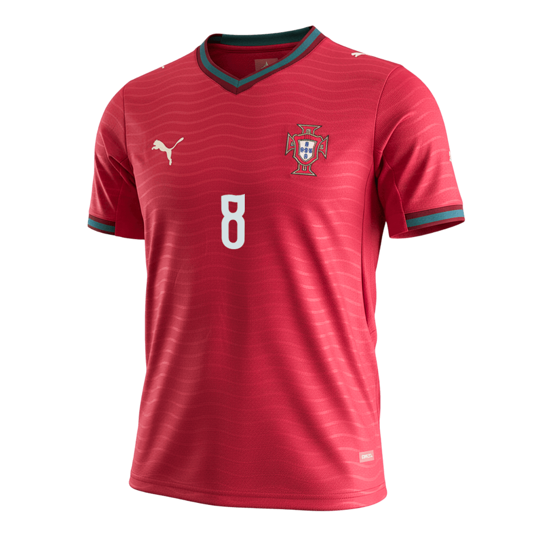 Portugal World Cup Trikot Heim 2026 B.FERNANDES #8