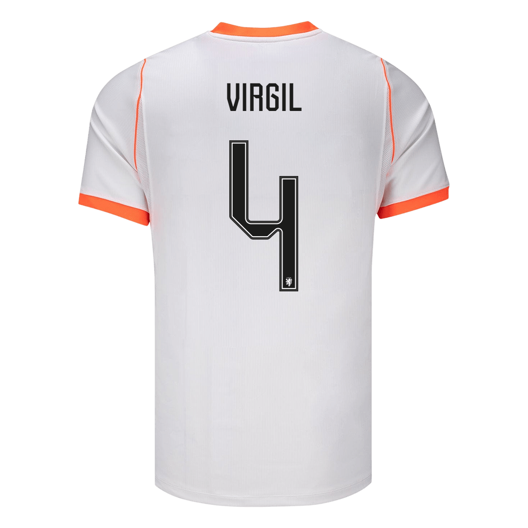 Netherlands World Cup Trikot Auswärts 2026 VIRGIL #4