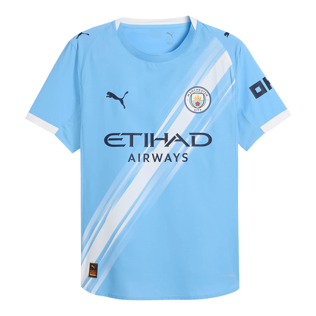 Manchester City Player Version Trikot Heim 2025/26 RODRIGO #16 Slim Fit