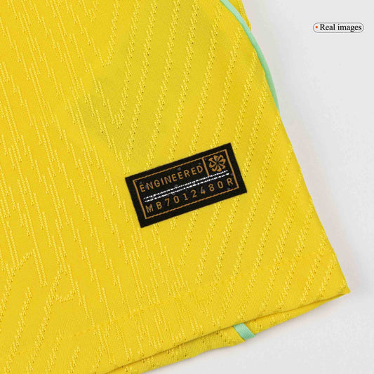 Brazil World Cup Player Version Trikot Heim 2026 Slim Fit