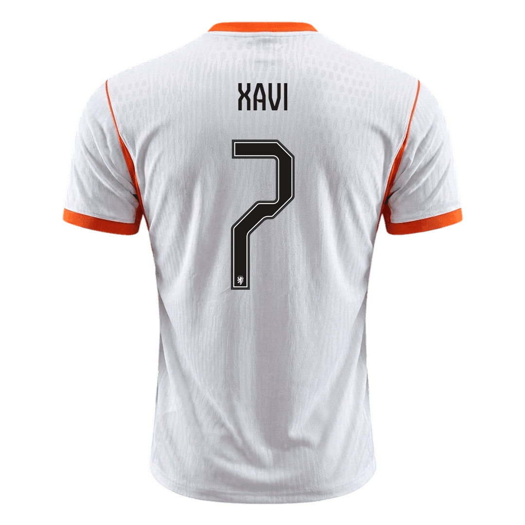 Netherlands World Cup Player Version Trikot Auswärts 2026 XAVI #7 Slim Fit