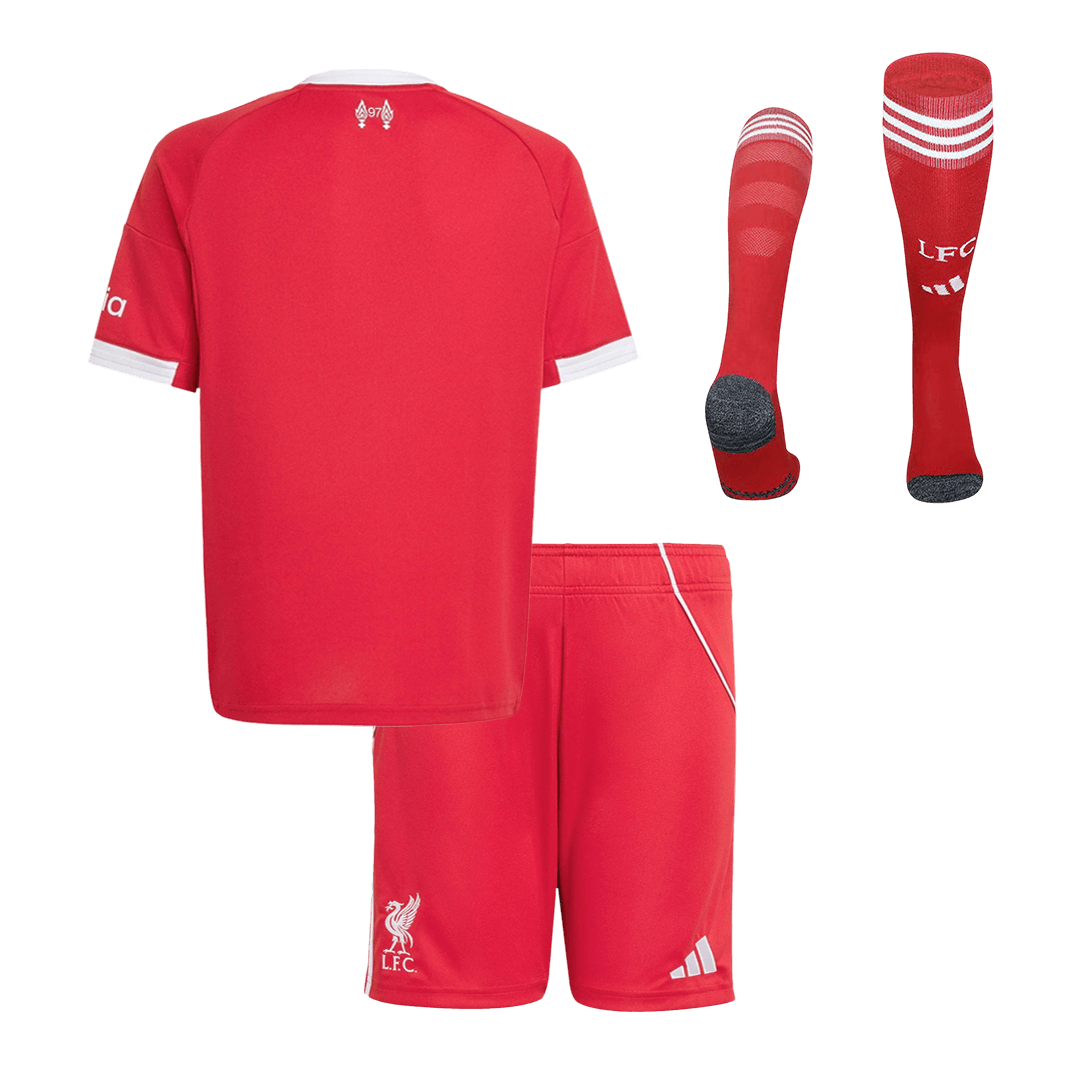 Liverpool Kinder Trikot Komplett-Set Heim 2025/26
