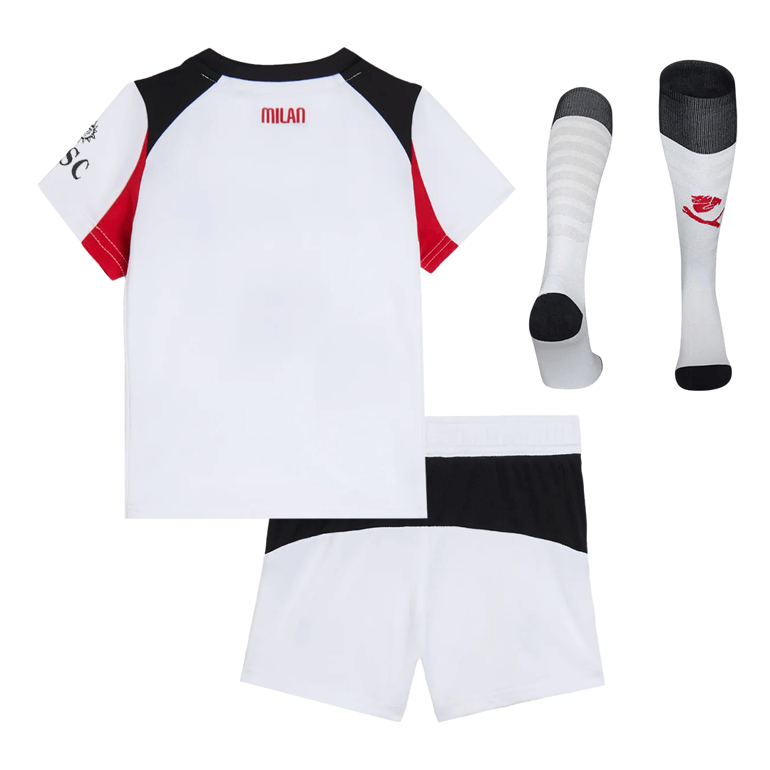 AC Milan Kinder Trikot Komplett-Set Auswärts 2025/26