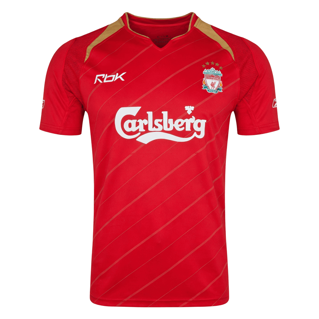 Liverpool Retro Trikot Heim 2005/06