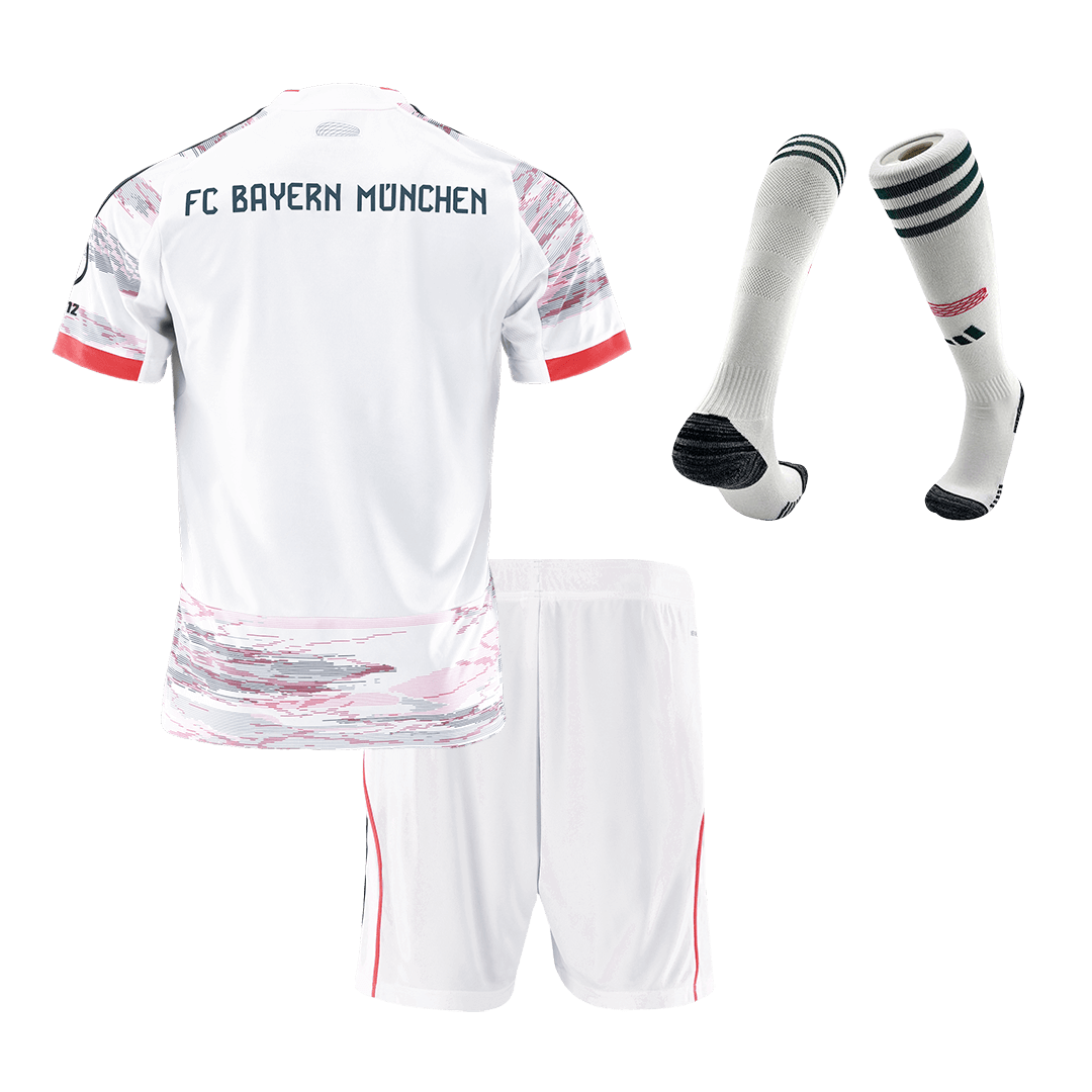 Bayern Munich Kinder Trikot Komplett-Set Auswärts 2025/26