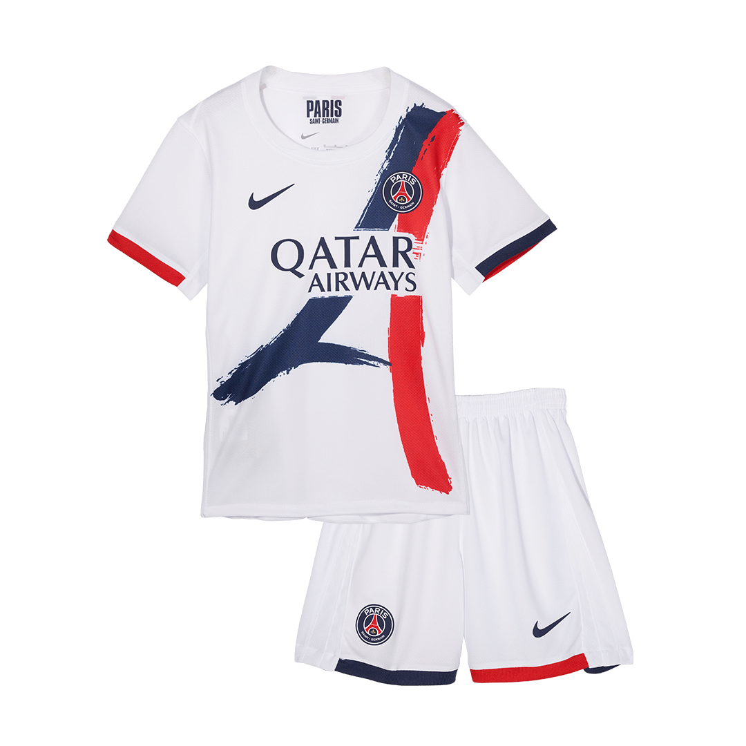 PSG Kinder Trikot Set Auswärts 2024/25