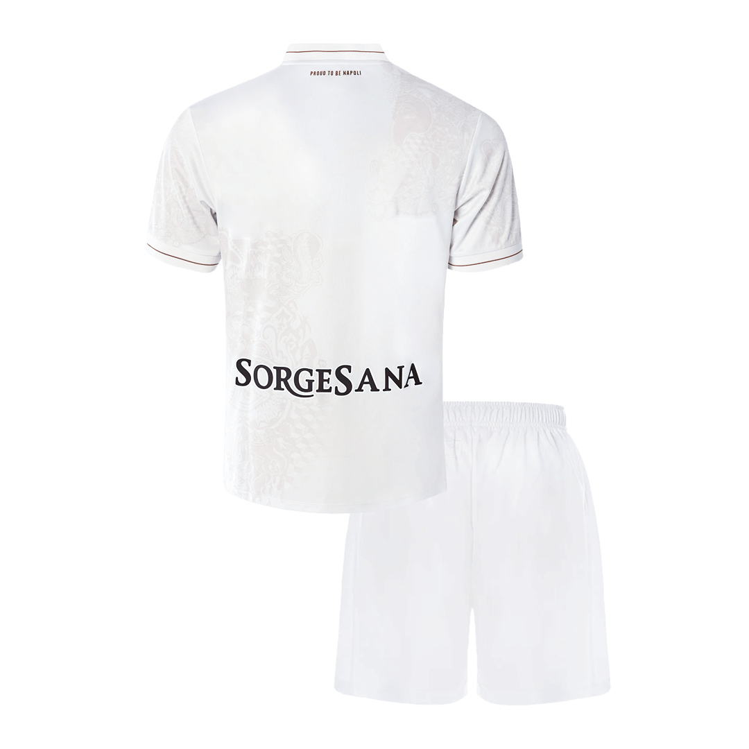Napoli Kinder Trikot Set Auswärts 2025/26