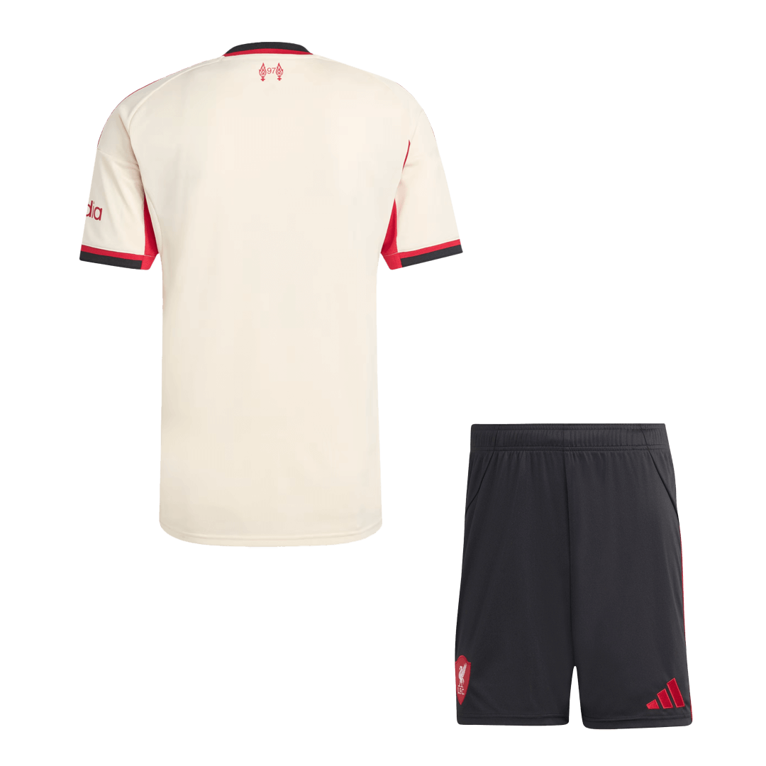 Liverpool Trikot Set Auswärts 2025/26