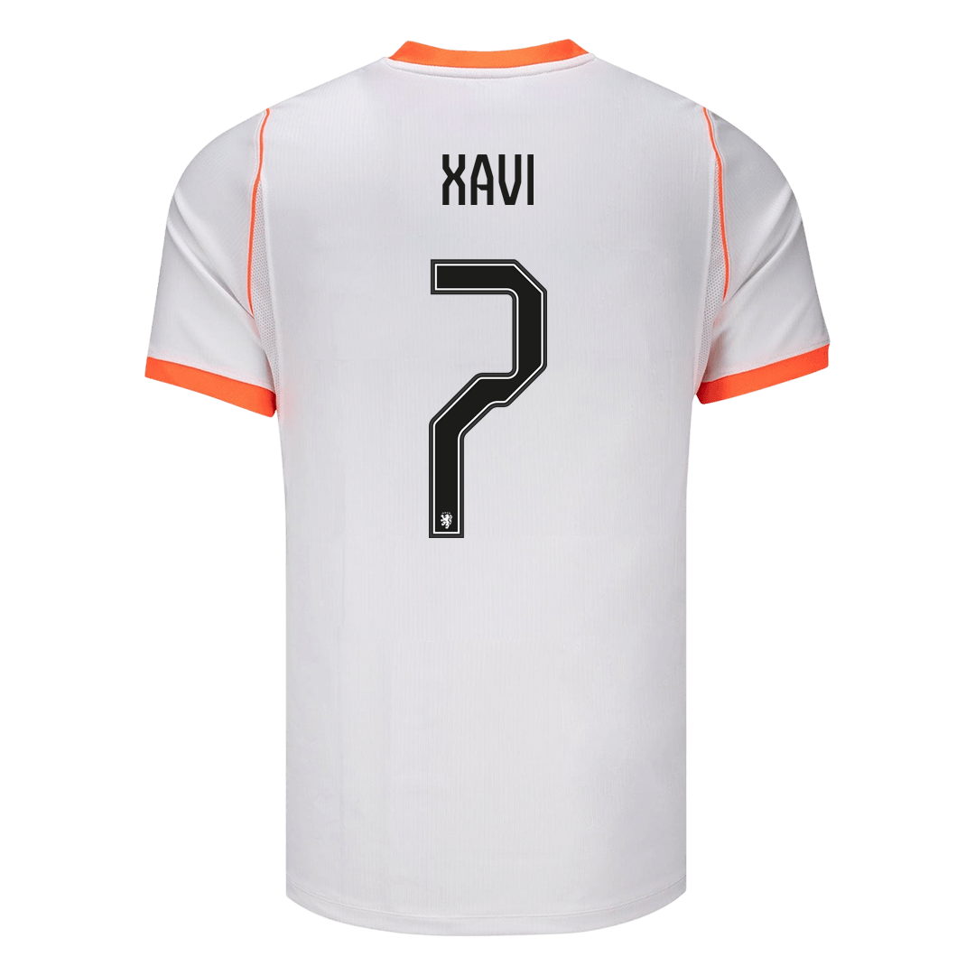 Netherlands World Cup Trikot Auswärts 2026 XAVI #7