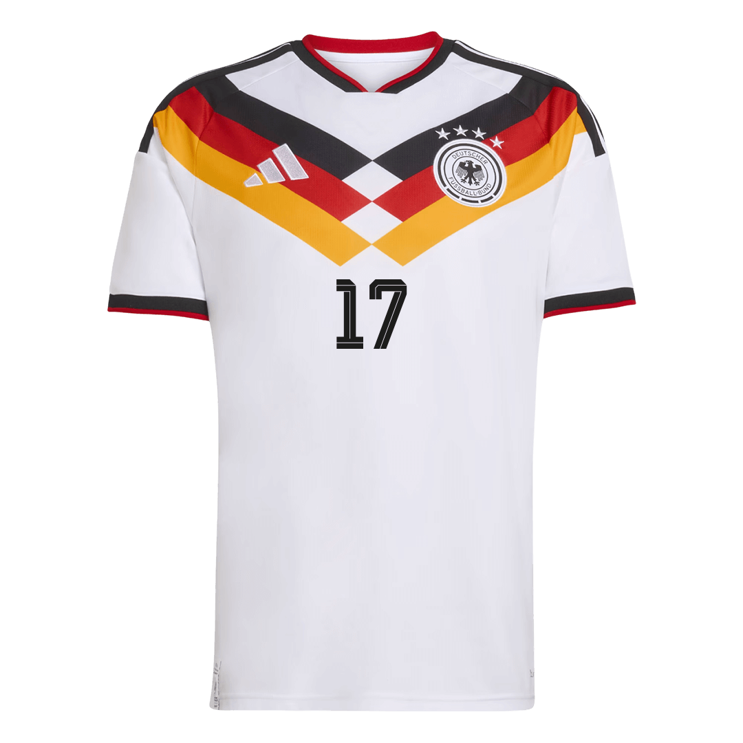 Germany World Cup Trikot Heim 2026 WIRTZ #17