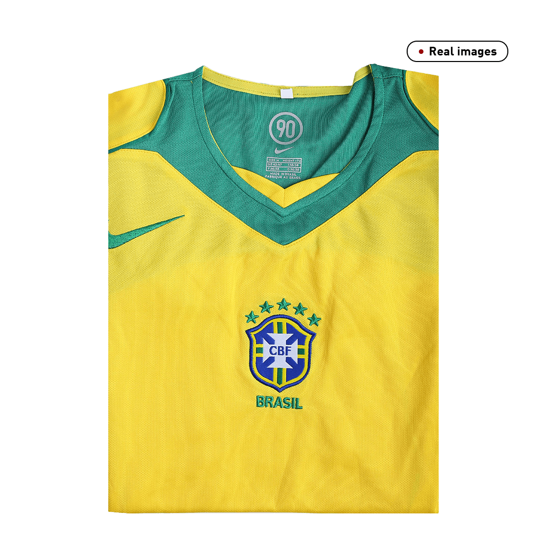 Brazil Retro Trikot Heim 2004
