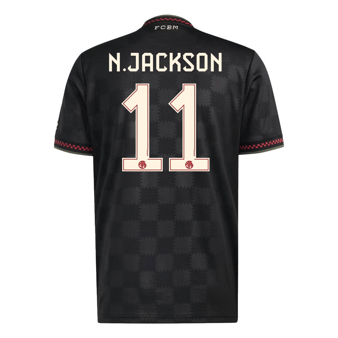 Bayern Munich Trikot Drittes Auswärts 2025/26 N.JACKSON #11