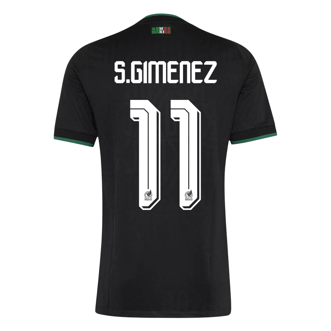 Mexico World Cup Player Version Trikot Drittes Auswärts 2026 S.GIMENEZ #11 Slim Fit