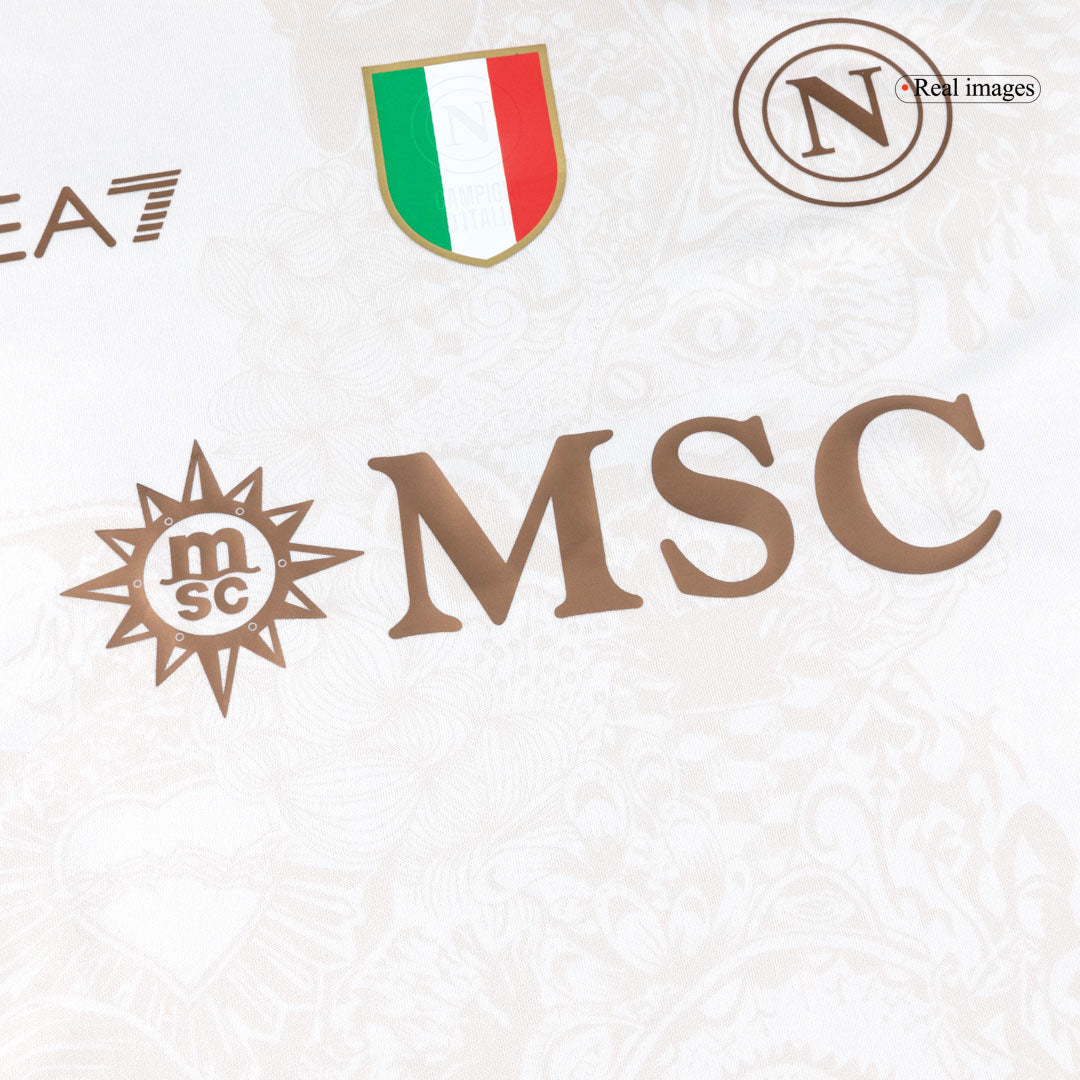 Napoli Kinder Trikot Set Auswärts 2025/26