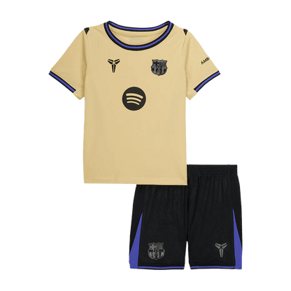 Barcelona Kinder Trikot Set Auswärts 2025/26