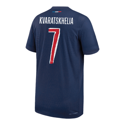 PSG Player Version Trikot Heim 2024/25 UCL KVARATSKHELIA #7 Slim Fit