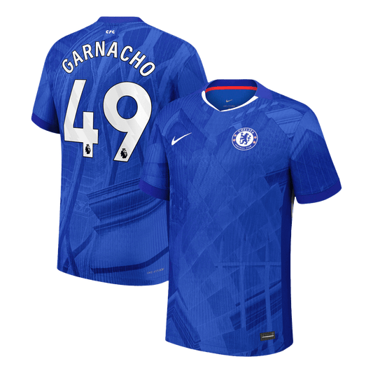 Chelsea Player Version Trikot Heim 2025/26 GARNACHO #49 Slim Fit
