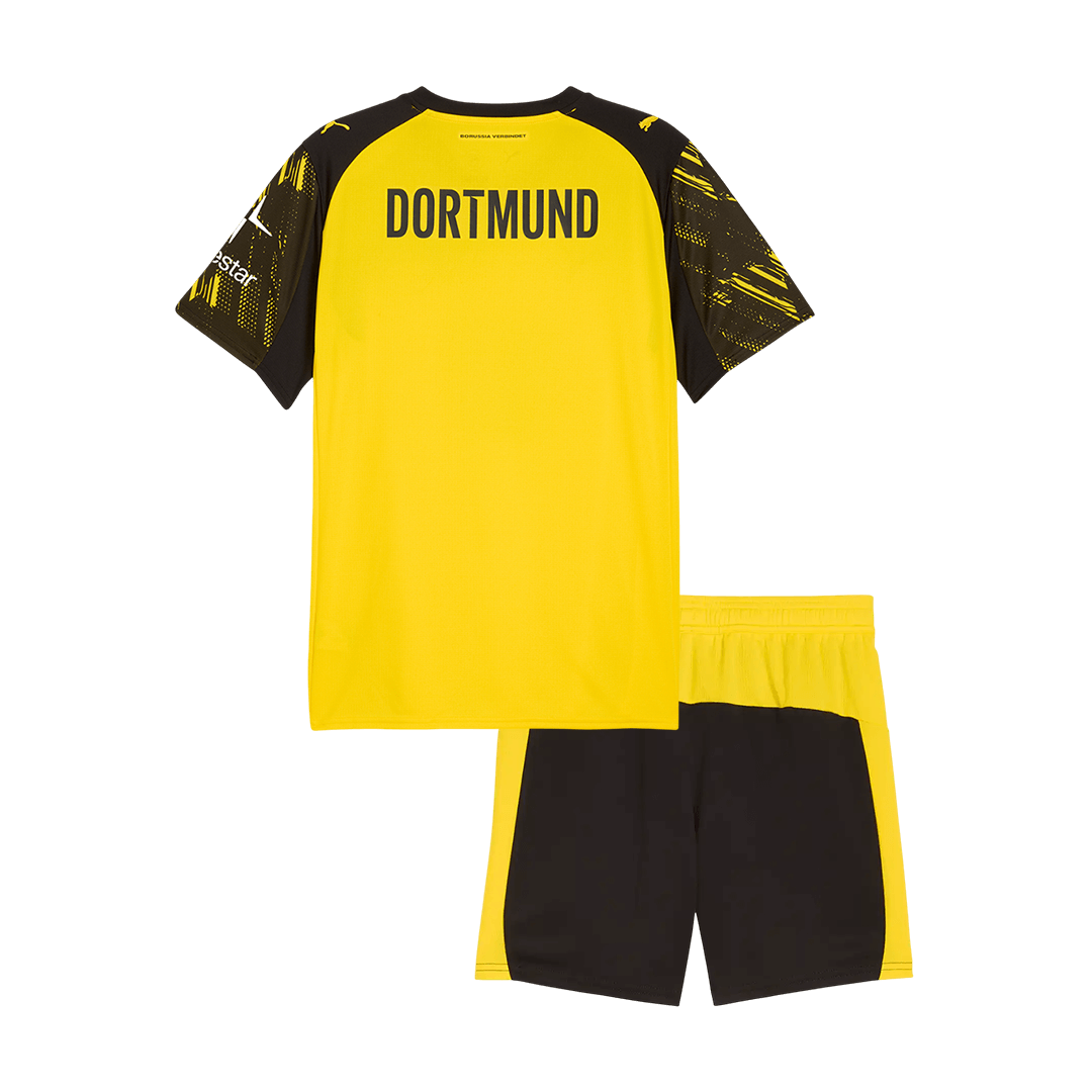 Borussia Dortmund Kinder Trikot Set Heim 2025/26