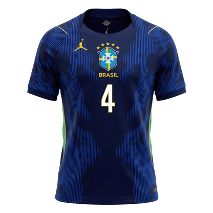 Brazil World Cup Trikot Auswärts 2026 MARQUINHOS #4