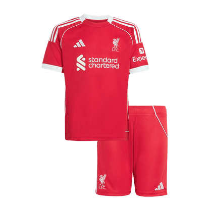 Liverpool Kinder Trikot Set Heim 2025/26