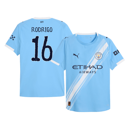 Manchester City World Cup Player Version Trikot Heim 2025/26 RODRIGO #16 Slim Fit