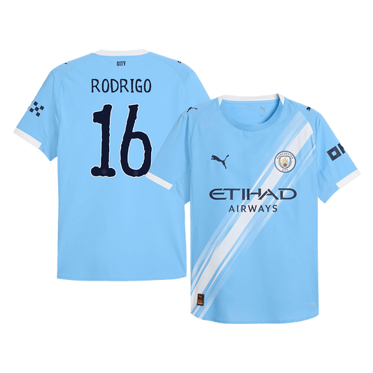 Manchester City World Cup Player Version Trikot Heim 2025/26 RODRIGO #16 Slim Fit