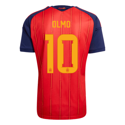 Spain World Cup Trikot Heim 2026 OLMO #10 [PREMIUM]