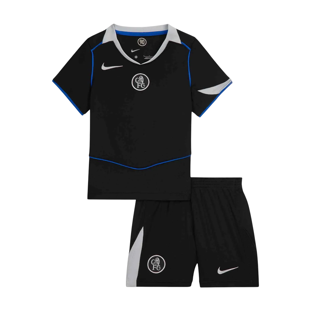 Chelsea Kinder Trikot Set Drittes Auswärts 2025/26