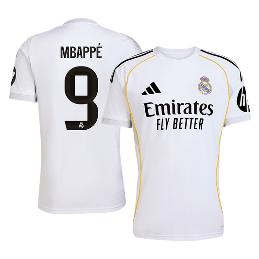 Los Blancos Trikot Heim 2025/26 MBAPPÉ #9 [PREMIUM]