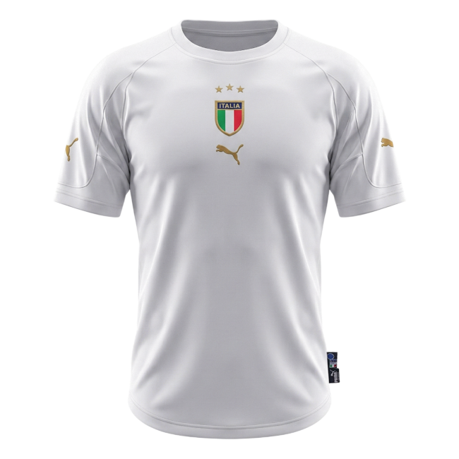 Italy Retro Trikot Auswärts 2004