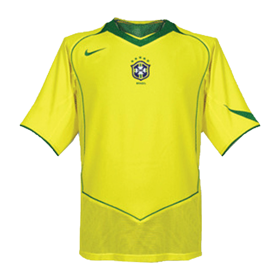 Brazil Retro Trikot Heim 2004