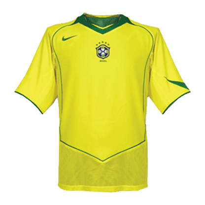 Brazil Retro Trikot Heim 2004