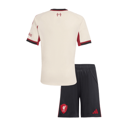 Liverpool Kinder Trikot Set Auswärts 2025/26