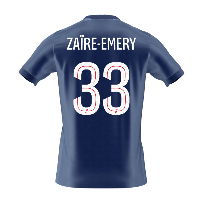 PSG Trikot Heim 2025/26 ZAïRE EMERY #33 [PREMIUM]