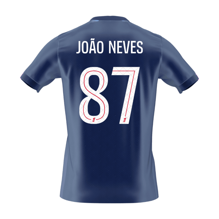 PSG Trikot Heim 2025/26 JOÃO NEVES #87 [PREMIUM]
