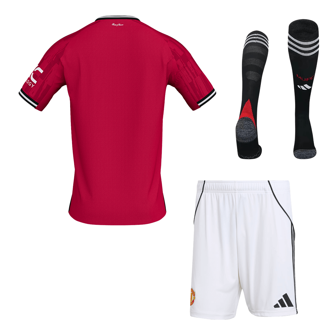 ManU Trikot Komplett-Set Heim 2025/26 [PREMIUM]