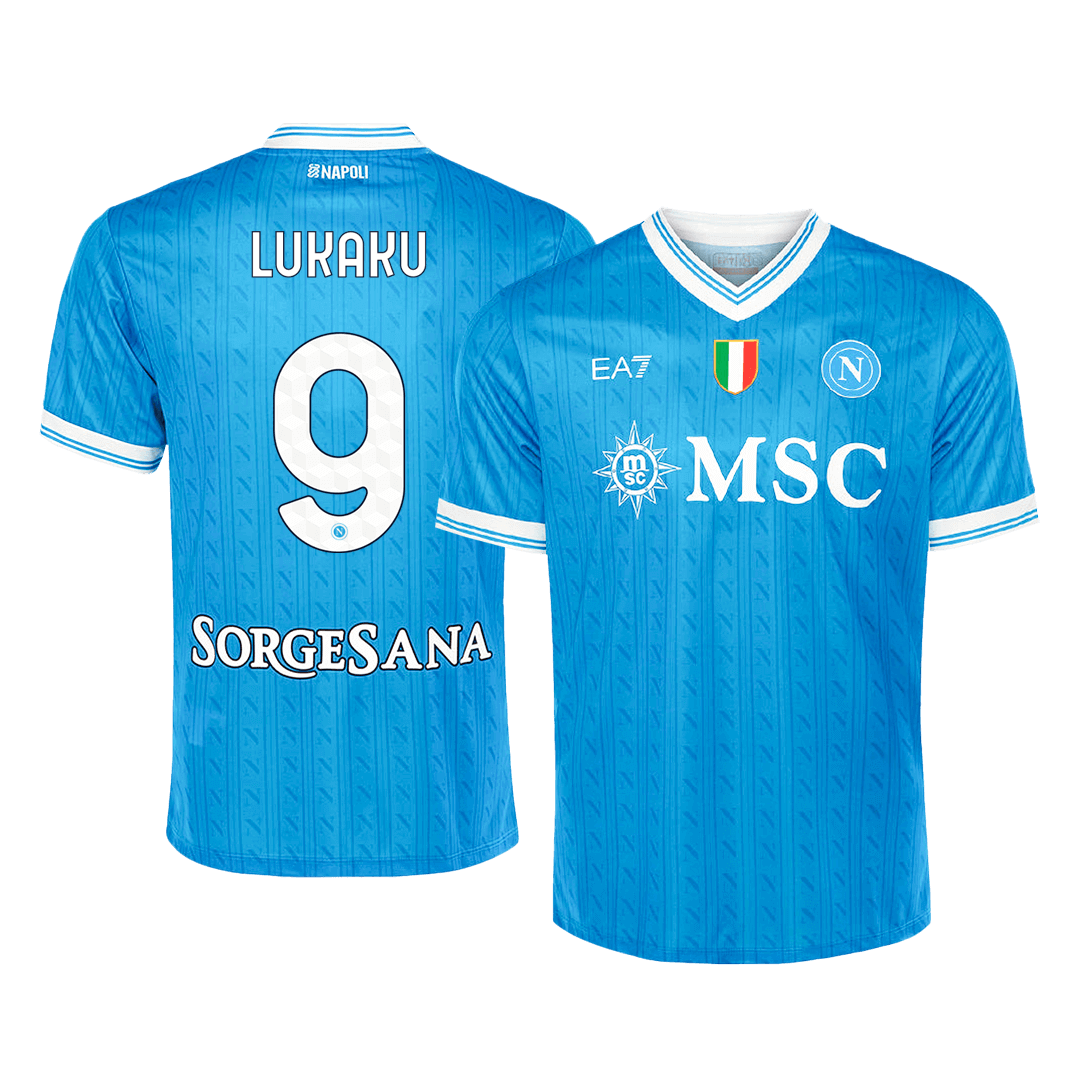 Napoli Trikot Heim 2025/26 LUKAKU #9