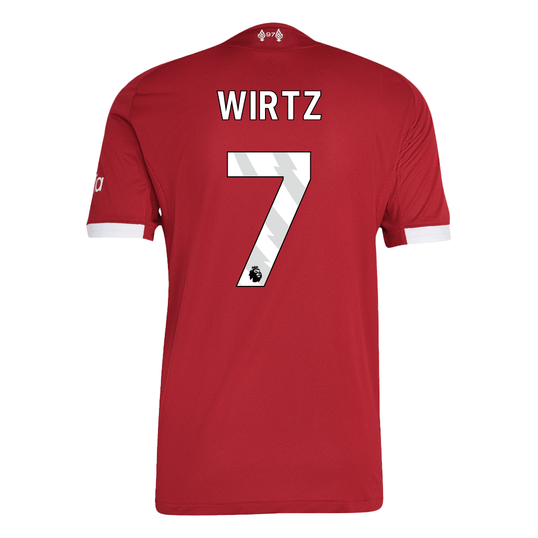 Liverpool Player Version Trikot Heim 2025/26 WIRTZ #7 Slim Fit