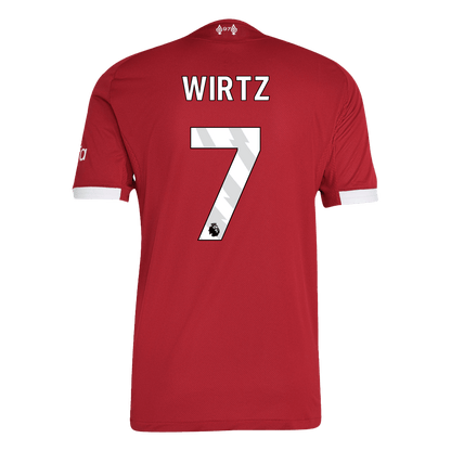 Liverpool Player Version Trikot Heim 2025/26 WIRTZ #7 Slim Fit