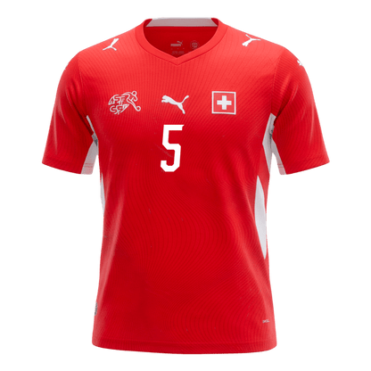 Nati World Cup Trikot Heim 2026 AKANJI #5
