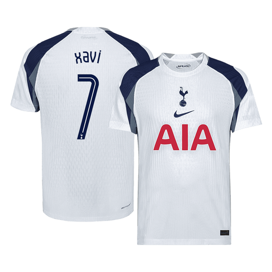Tottenham Hotspur Player Version Trikot Heim 2025/26 UCL XAVI #7 Slim Fit