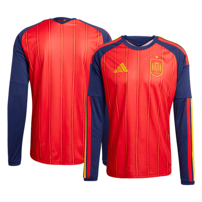 Spain World Cup Langarm Trikot Heim 2026