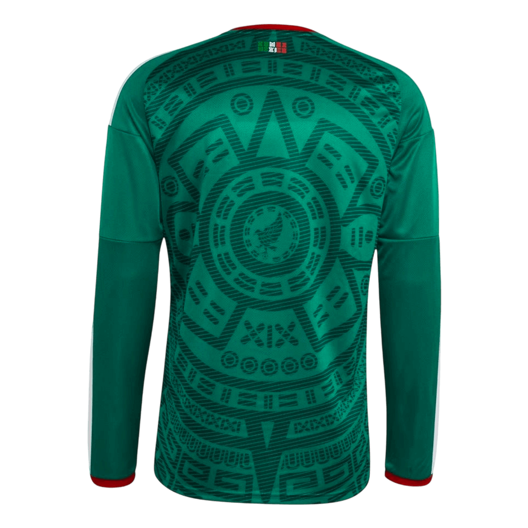 Mexico World Cup Langarm Trikot Heim 2026