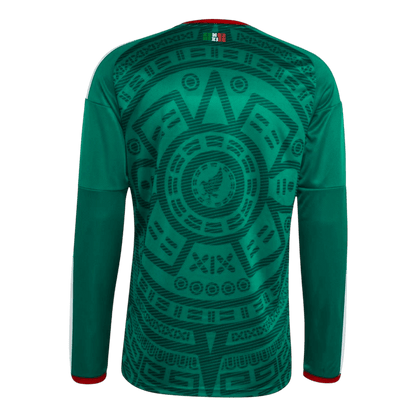 Mexico World Cup Langarm Trikot Heim 2026