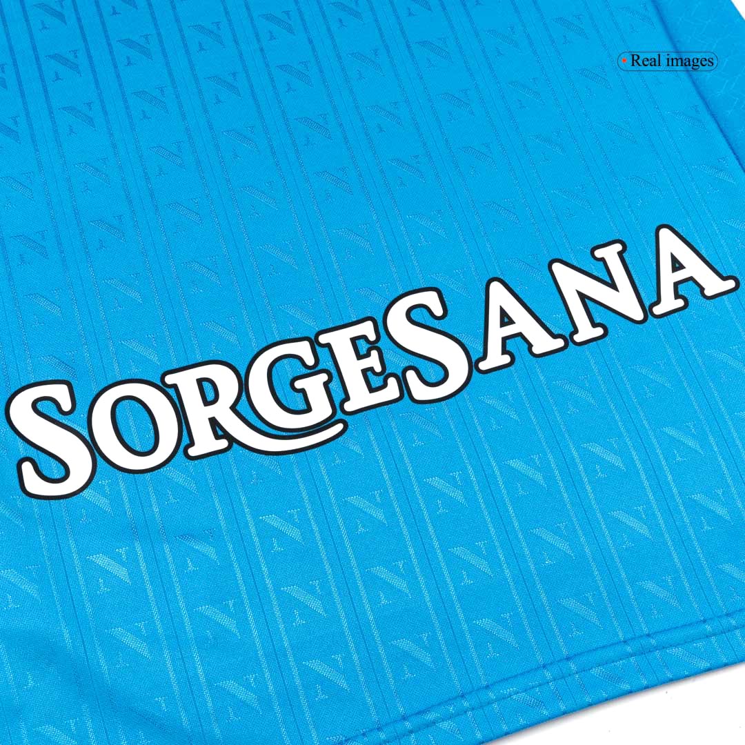 Napoli Player Version Trikot Heim 2025/26 Slim Fit