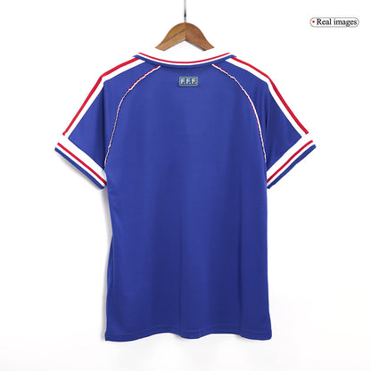 France World Cup Retro Trikot Heim 1998
